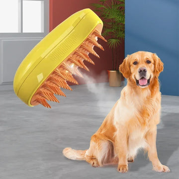 Why Every Dog and Cat Owner Needs a 3-in-1 Steam Pet Brush