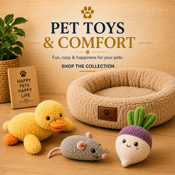Pet Toys & Comfort