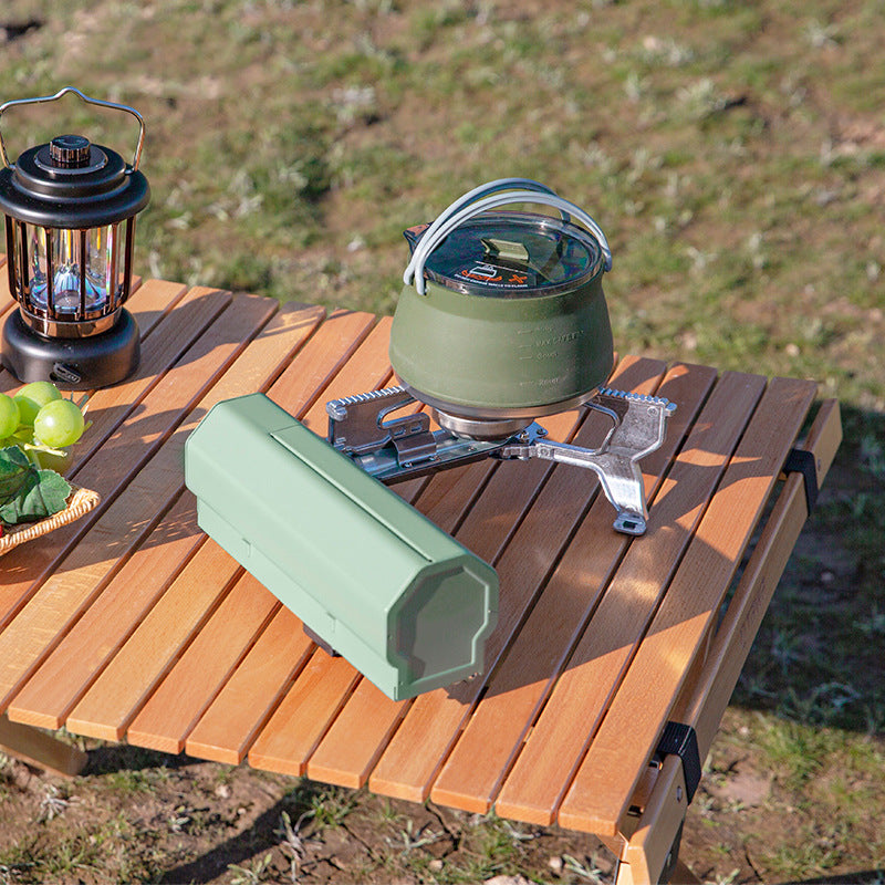 Portable Camping Gas Stove with Folding Burner
