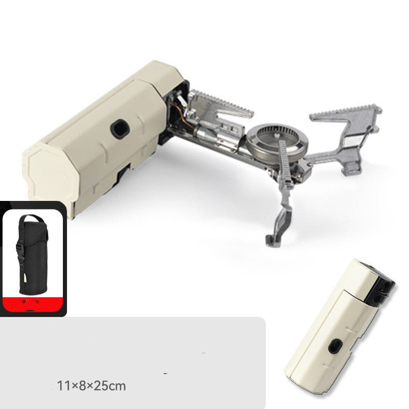 Portable Camping Gas Stove with Folding Burner