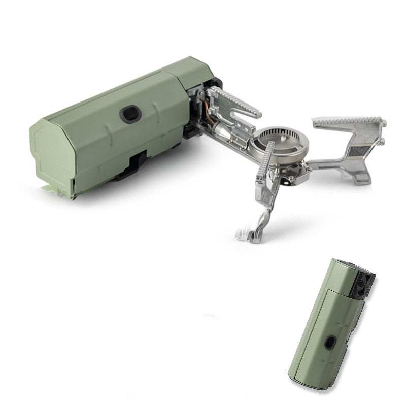 Portable Camping Gas Stove with Folding Burner