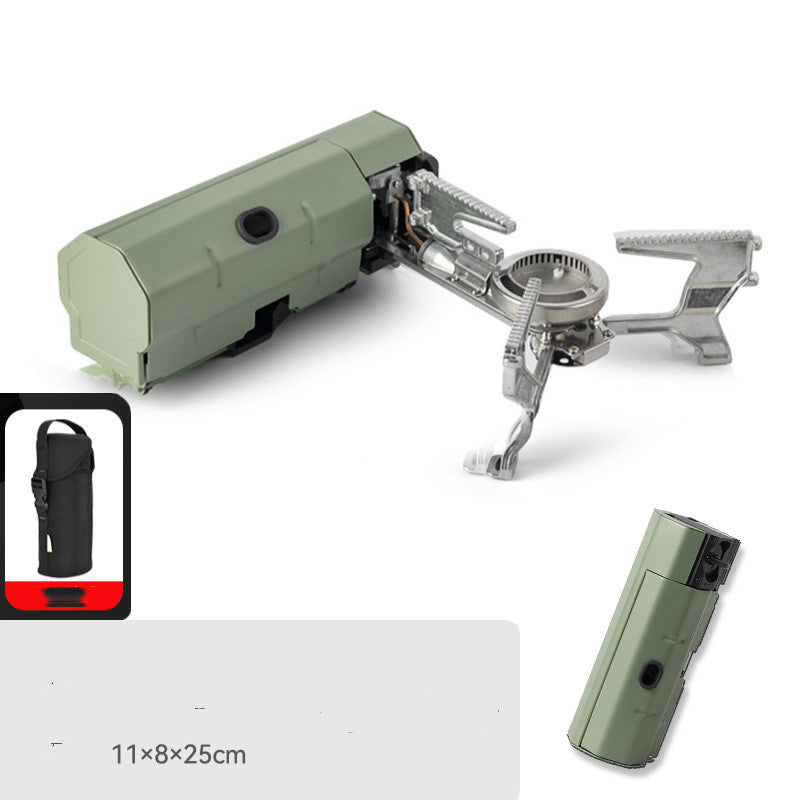 Portable Camping Gas Stove with Folding Burner