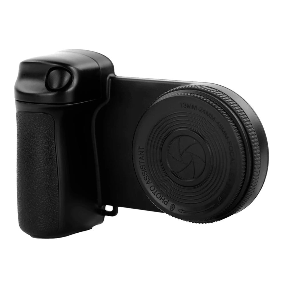 For Magsafe Bluetooth-Compatible Shutter Camera Photo Stabilizer with Fill Light & Reflective Mirror for Android iPhone 16 15 14