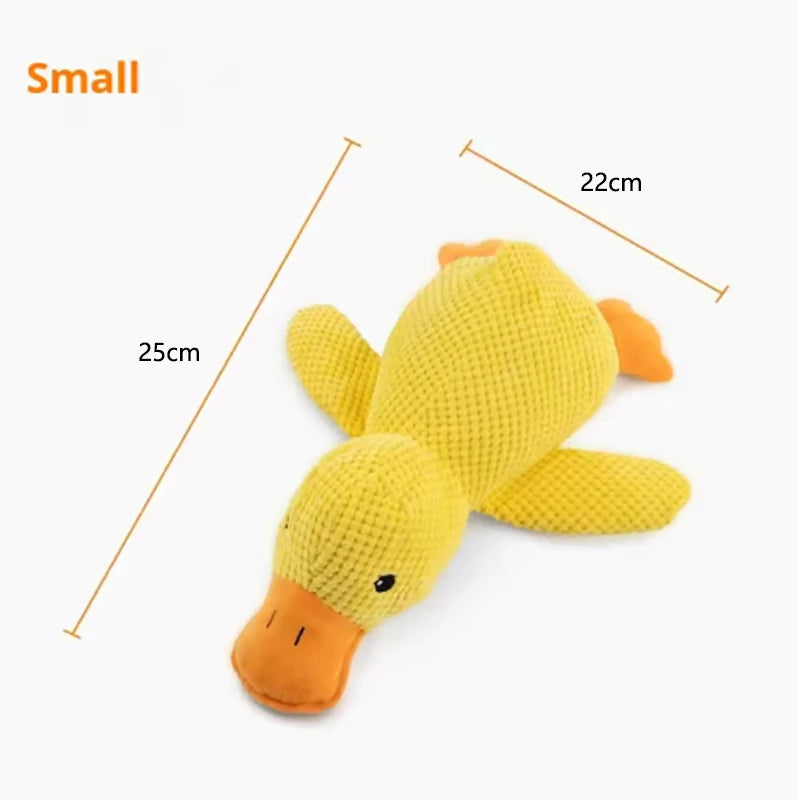 Duck Hug Dog Plush Toy