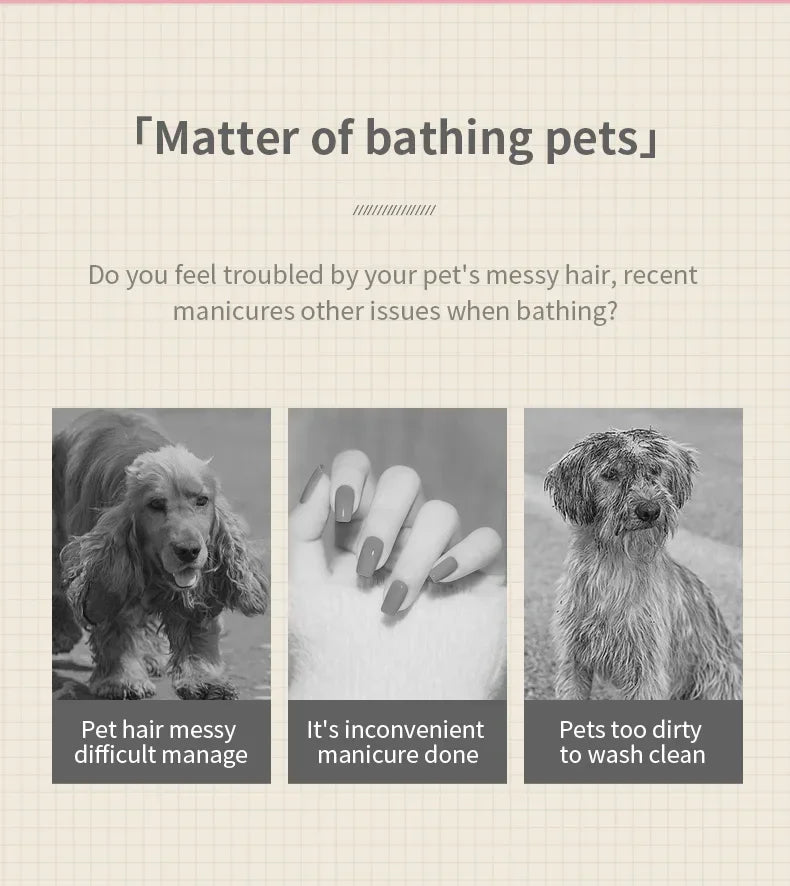 3-in-1 Steam Pet Brush for Dogs & Cats Hair Removal Massage Grooming Comb