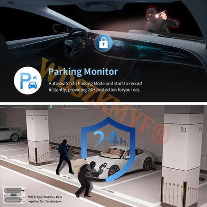4 CH Dash Cam Car DVR WiFi HD 1080P Video Recorder 3/4 Channel Front Rear View cam Night Vision Black Box For Vehicle Safty