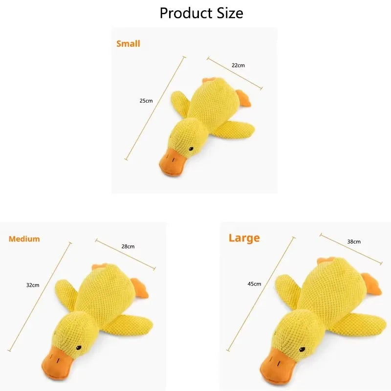 Duck Hug Dog Plush Toy