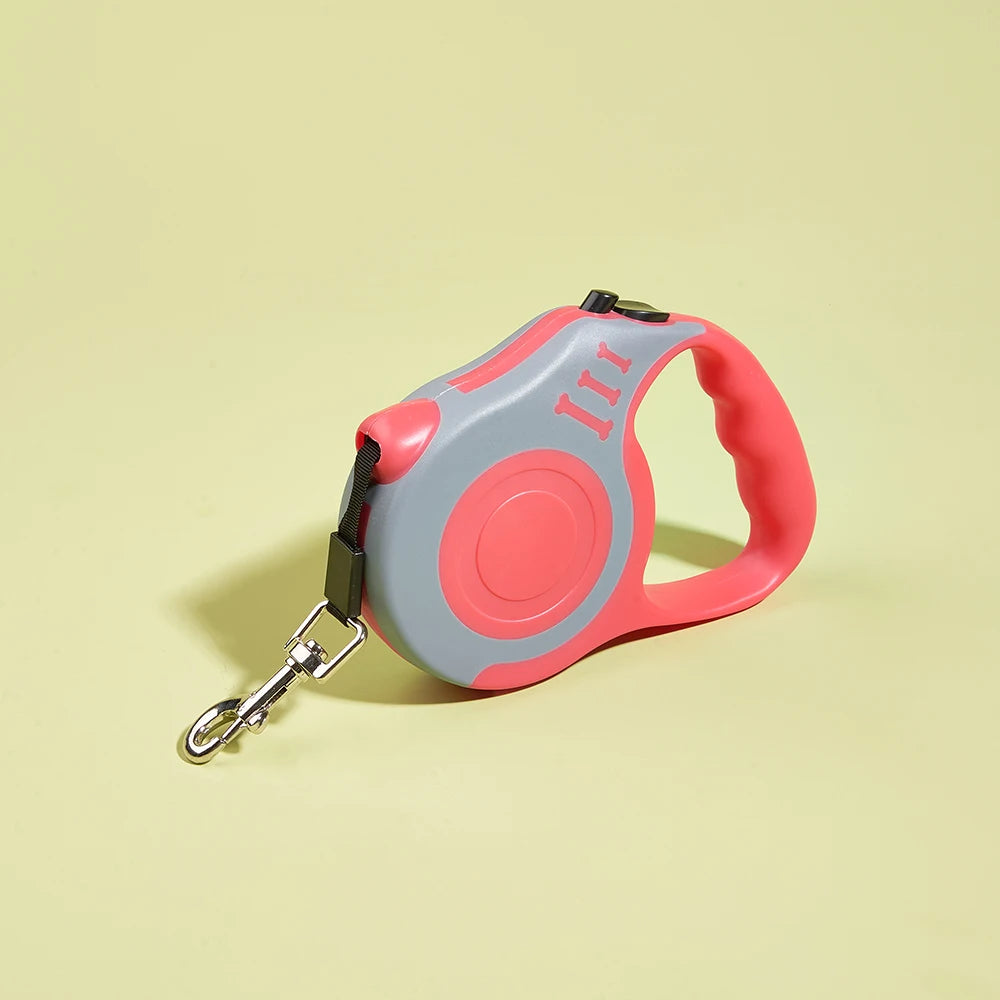 3m 5m Dog Leash For Dogs Automatic Retractable Nylon Rope Extension Puppy Walking