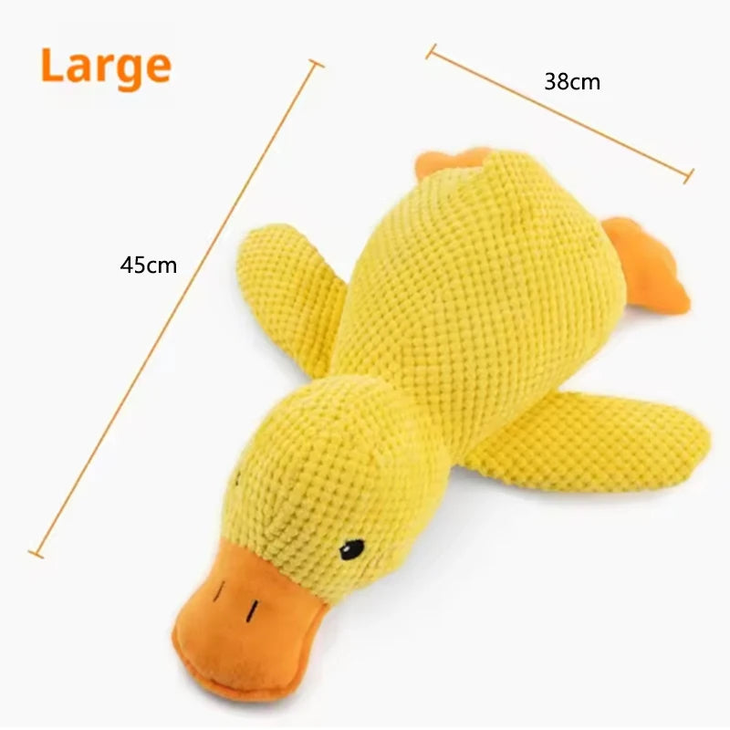 Duck Hug Dog Plush Toy