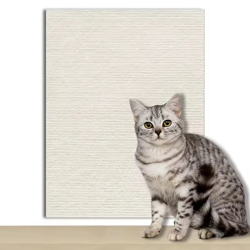 Cat Scratcher Sofa Protector Pad Trimmable Self-adhesive Carpet DIY Cat Scratch Mat