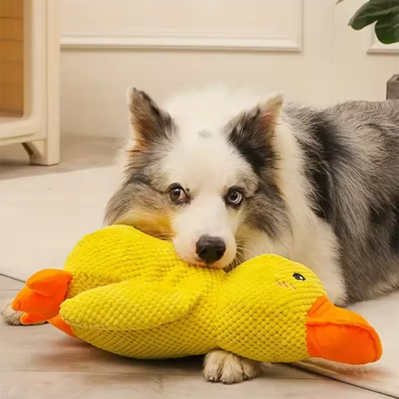 Duck Hug Dog Plush Toy
