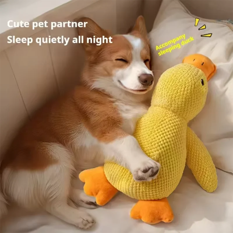 Duck Hug Dog Plush Toy