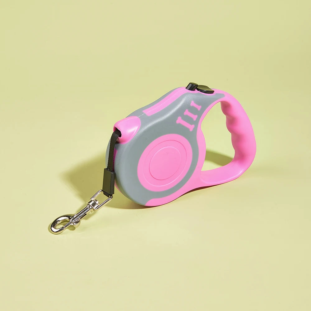 3m 5m Dog Leash For Dogs Automatic Retractable Nylon Rope Extension Puppy Walking