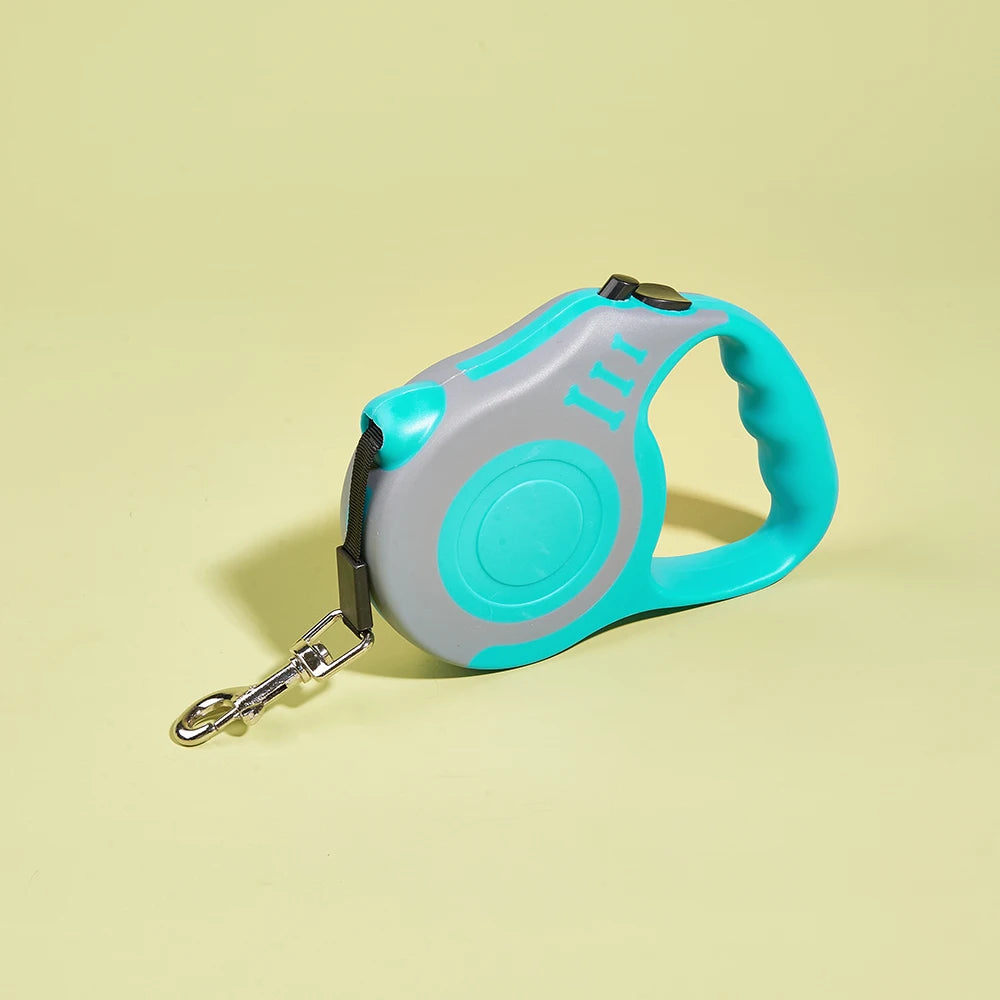 3m 5m Dog Leash For Dogs Automatic Retractable Nylon Rope Extension Puppy Walking