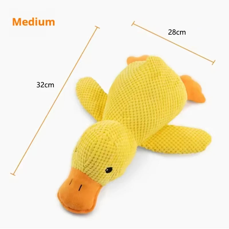Duck Hug Dog Plush Toy