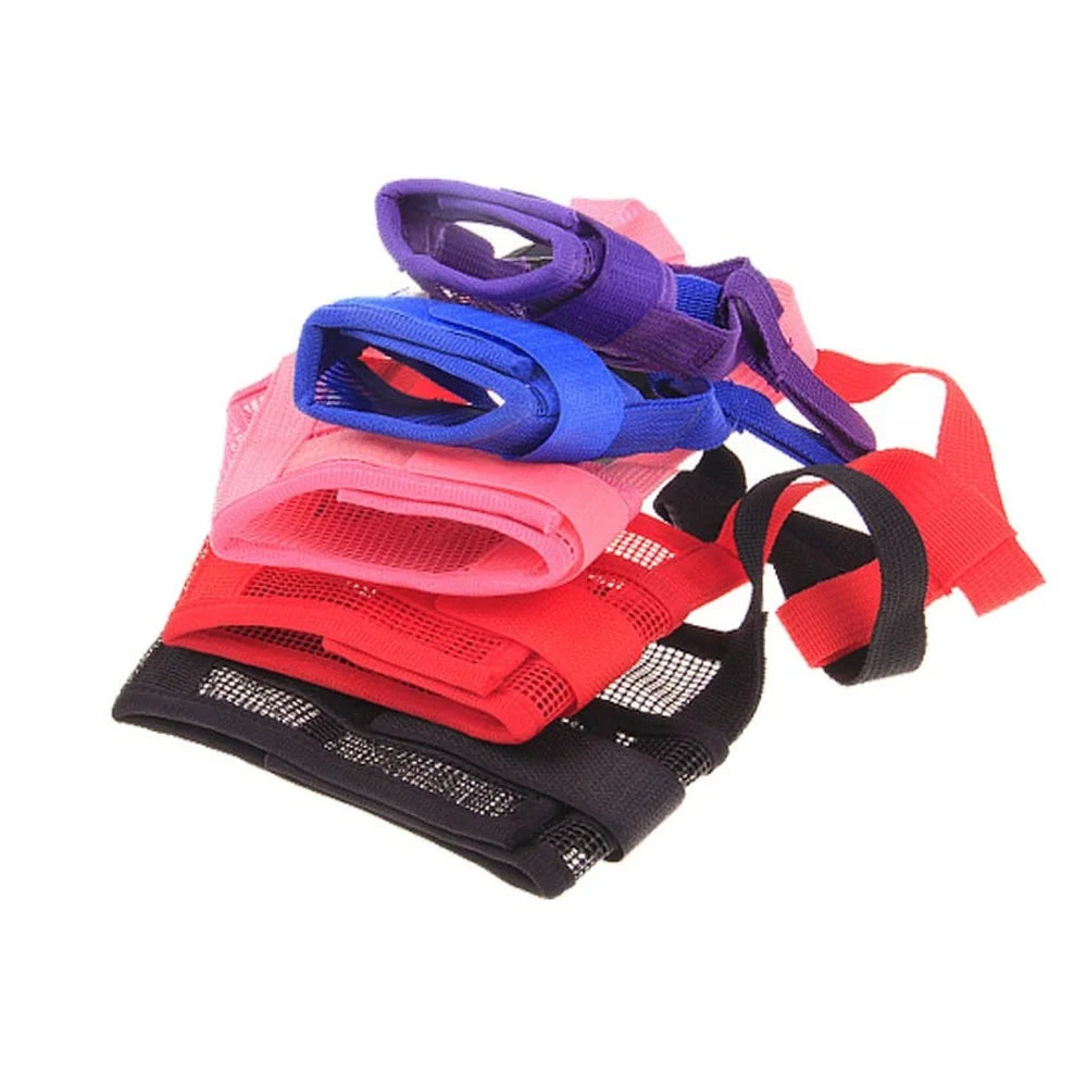 Anti Barking Dog Muzzle Adjustable Mesh Breathable Nylon Straps Dog Accessories