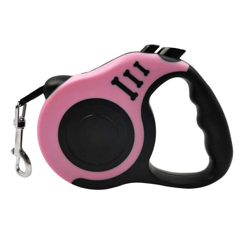 3m 5m Dog Leash For Dogs Automatic Retractable Nylon Rope Extension Puppy Walking
