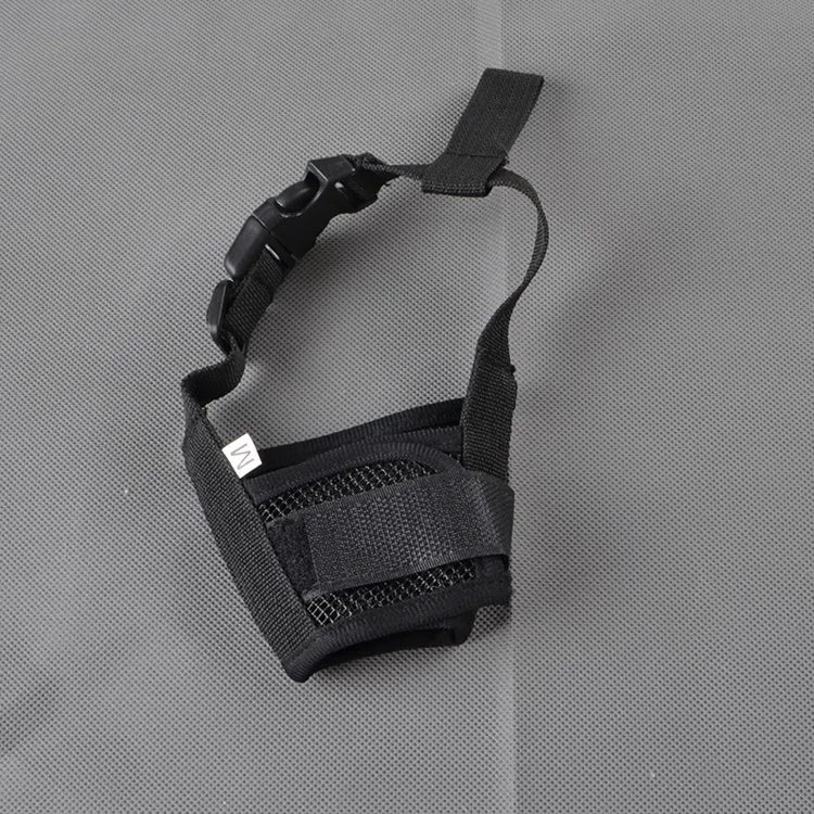 Anti Barking Dog Muzzle Adjustable Mesh Breathable Nylon Straps Dog Accessories