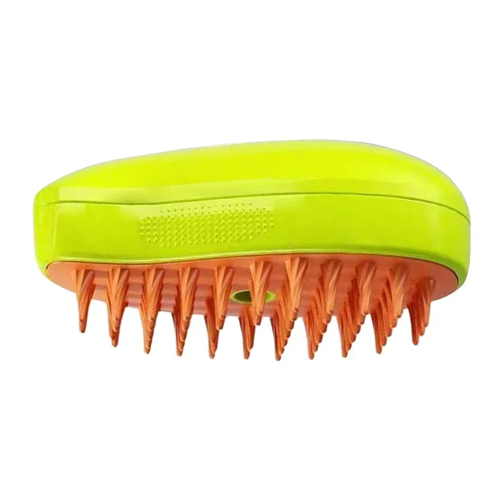 3-in-1 Steam Pet Brush for Dogs & Cats Hair Removal Massage Grooming Comb
