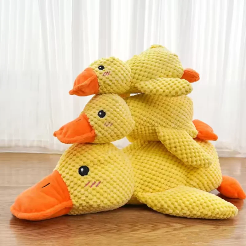 Duck Hug Dog Plush Toy