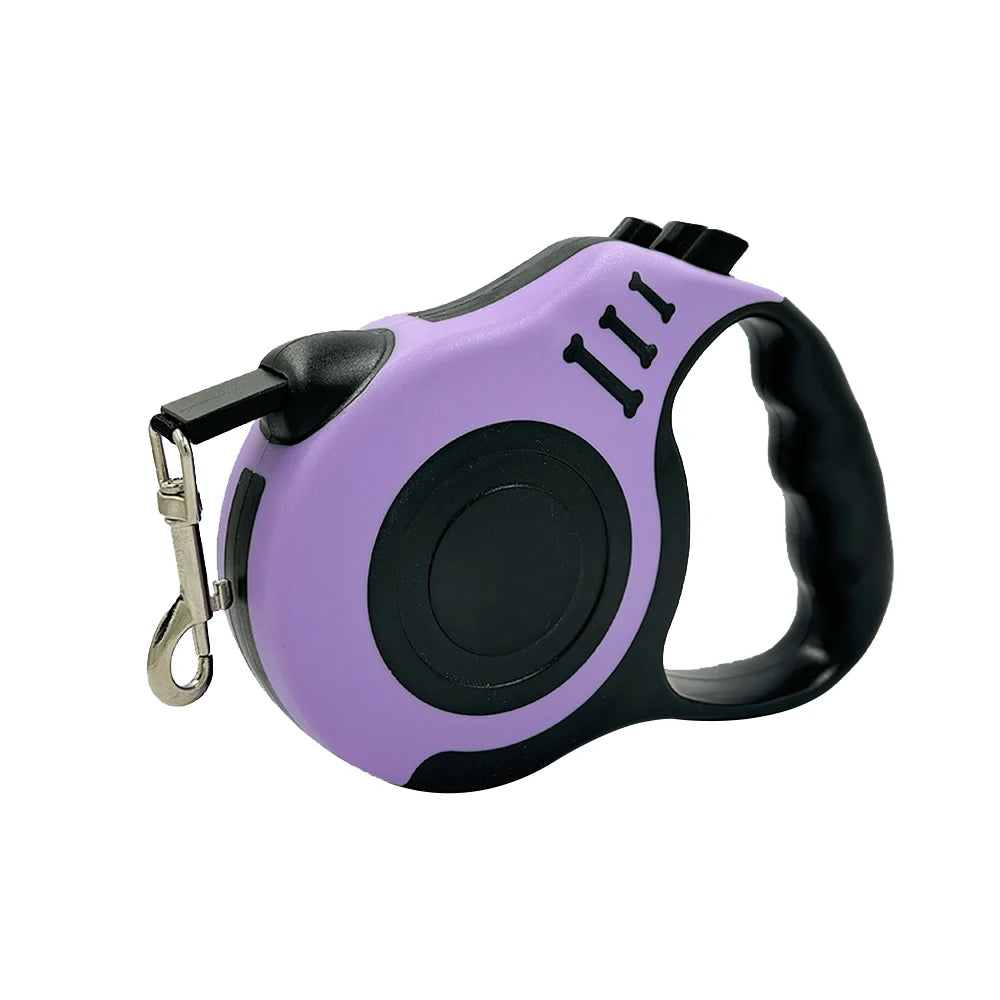 3m 5m Dog Leash For Dogs Automatic Retractable Nylon Rope Extension Puppy Walking